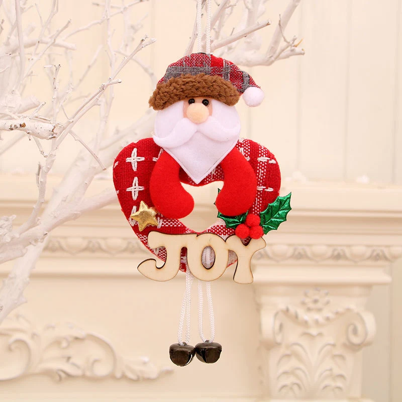 Decorative Christmas Snowman Wreath Stornfield