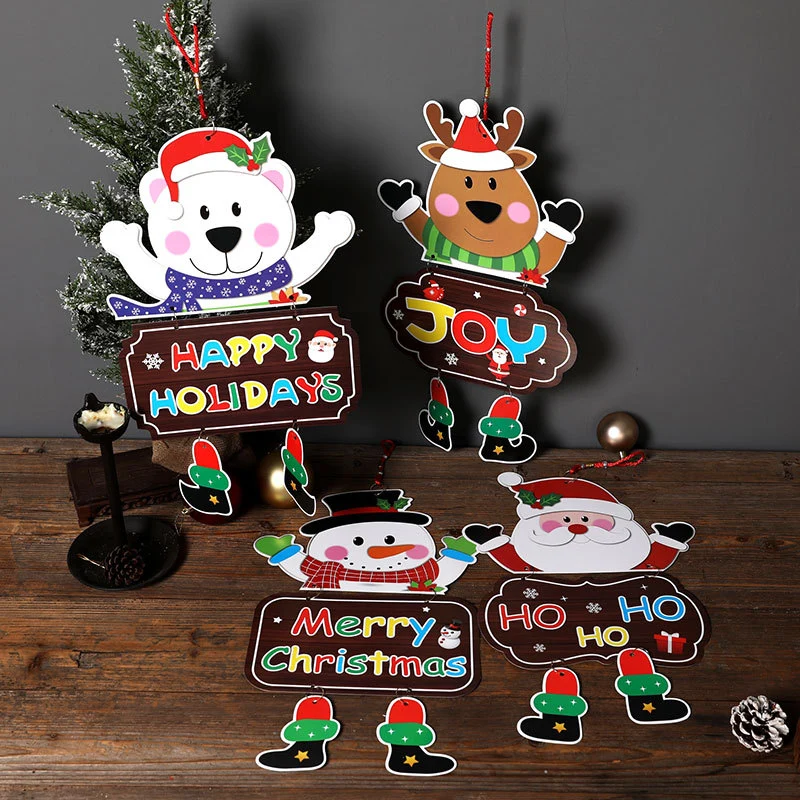 Decorative Christmas Snowman Sign Stornfield
