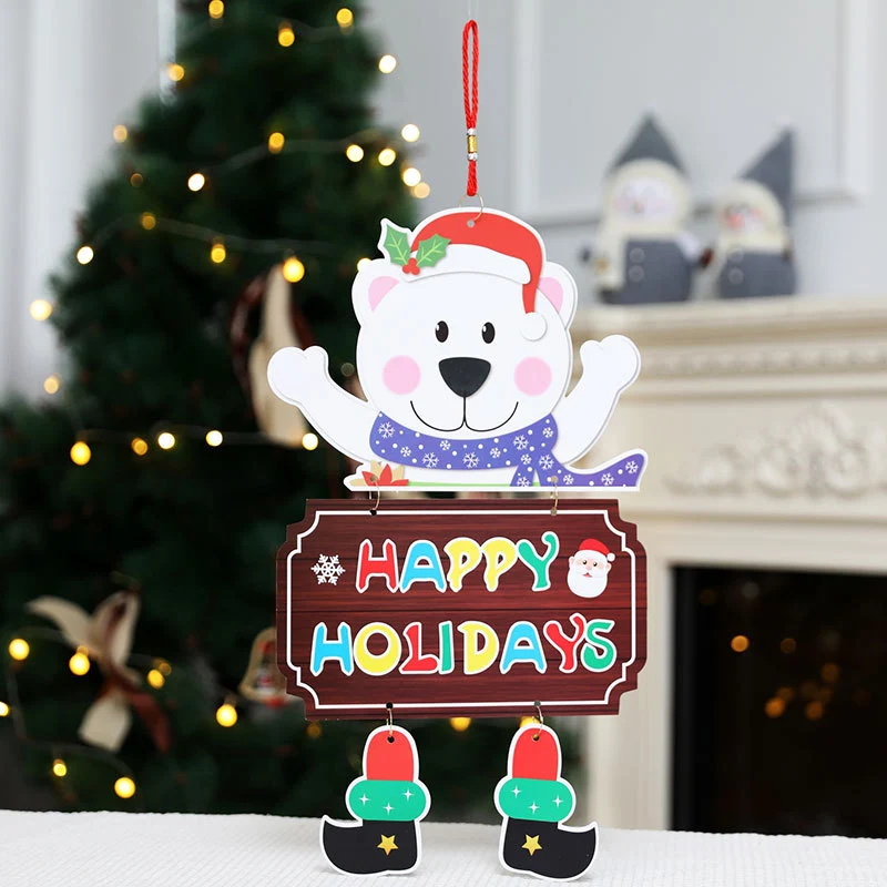 Decorative Christmas Snowman Sign Stornfield