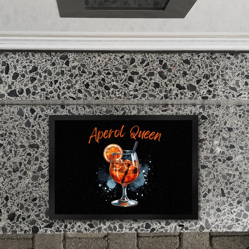 Aperol Queen Fußmatte in 35x50 cm
