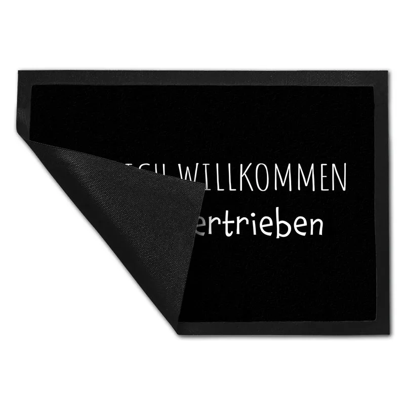 Herzlich Willkommen wäre übertrieben Fußmatte in 35x50 cm