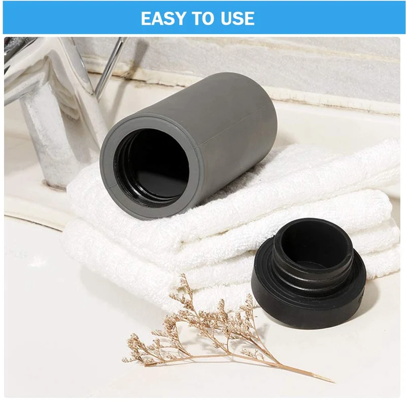 Garvee 2 Pack Dispenser Ricaricabili per Detergente Piatti, Dosaggio Preciso, Plastica Resistente, Cucina e Bagno, Versatili, Trasparente