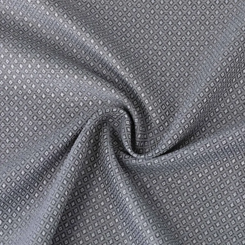 Tenda da cucina Garvee in jacquard a nido d'ape, moderna, pesante, grigia, 30"x45", set da 2, per cucina e bagno