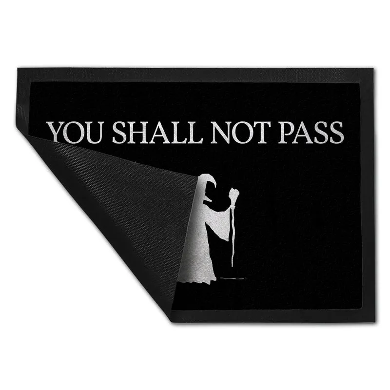You shall not pass Zauberer Fußmatte