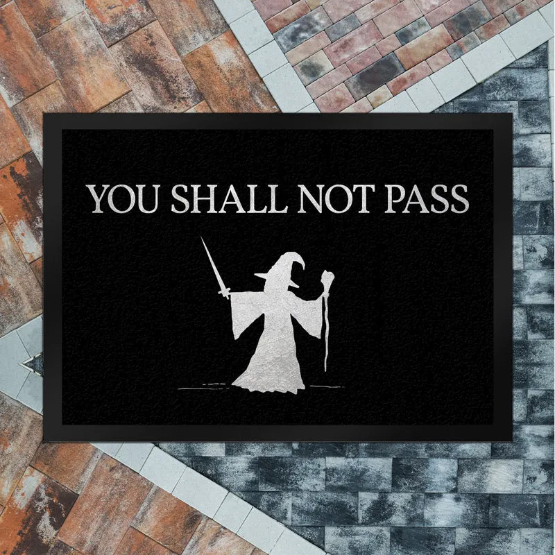You shall not pass Zauberer Fußmatte