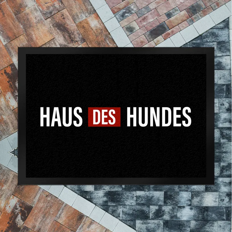 Haus des Hundes Fußmatte