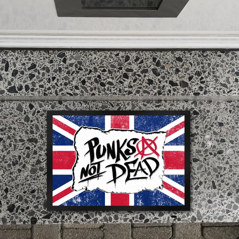 Punks not Dead Union Jack Fussmatte