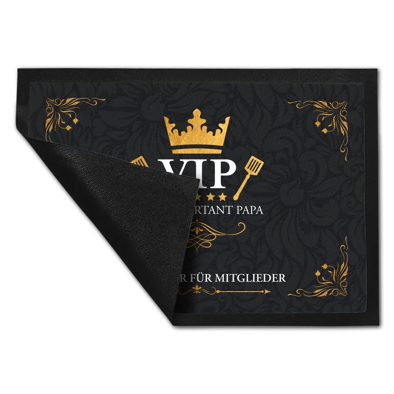 Very Important Papa Fußmatte mit VIP Motiv