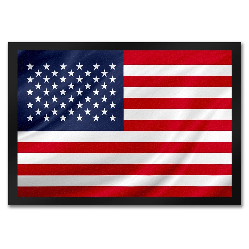 USA Amerika Fahne und Flagge Fussmatte Fanartikel