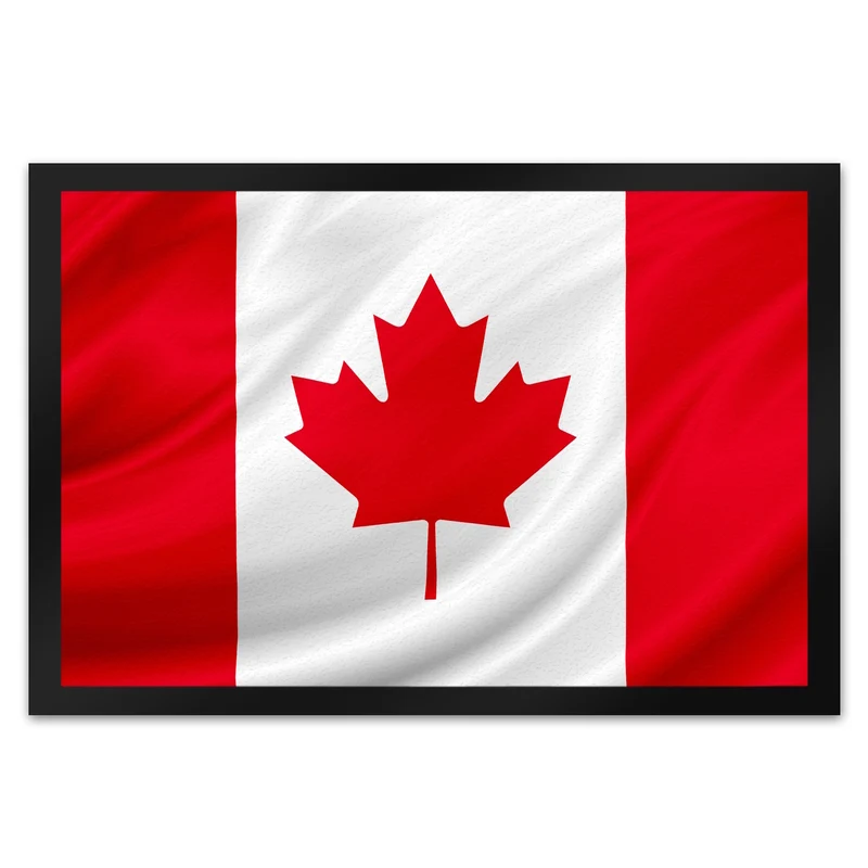 Kanada Fahne und Flagge Fussmatte Fanartikel