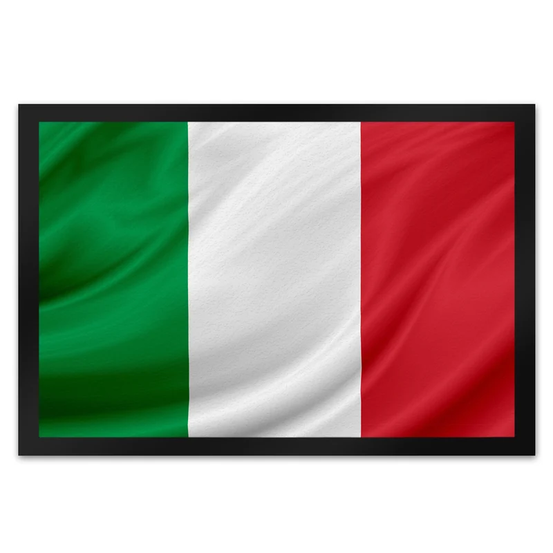 Italien Fahne und Flagge Fussmatte Fanartikel