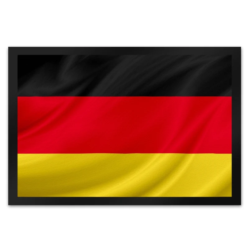 Deutschland Fahne und Flagge Fussmatte Fanartikel