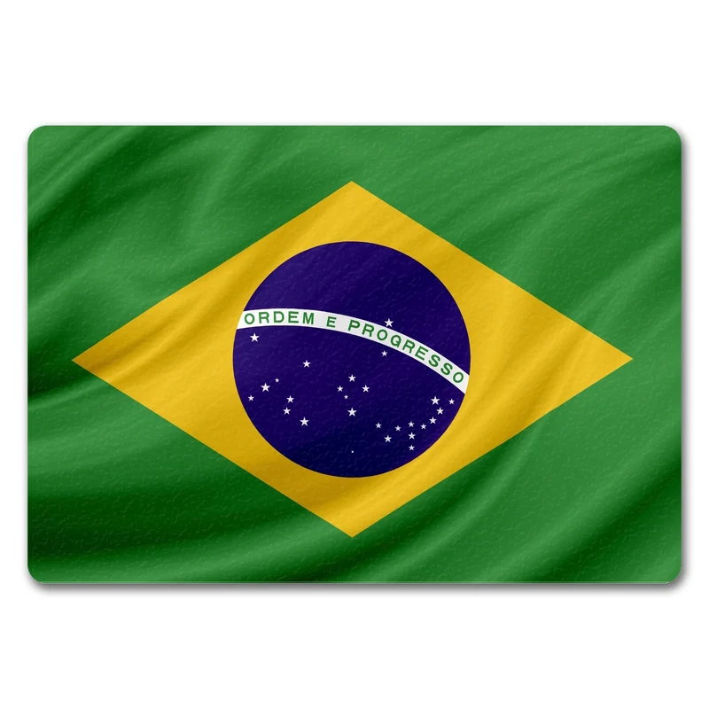 Brasilien Fahne und Flagge Fussmatte Fanartikel