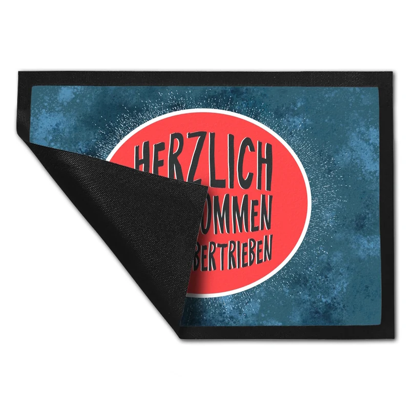 Herzlich Willkommen wäre übertrieben Fußmatte