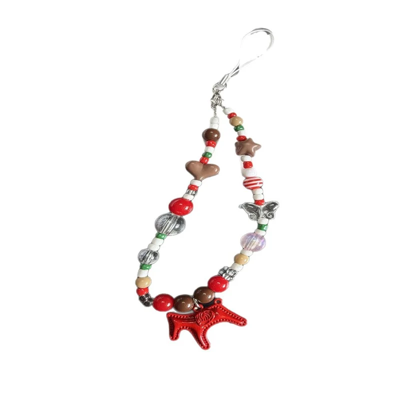 Decorative Beaded Charm Keychain Stornfield 1790135158
