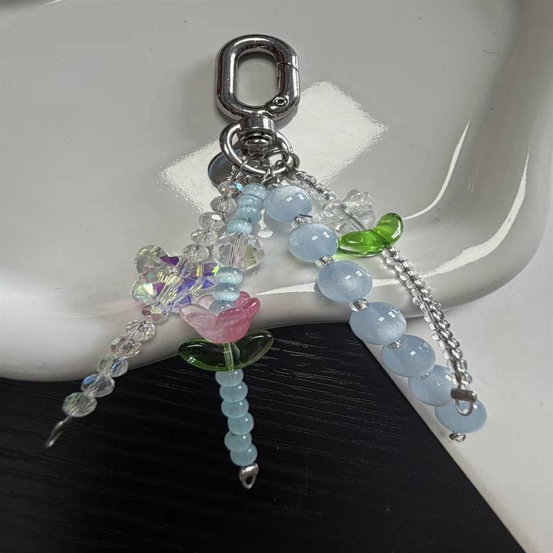 Decorative Beaded Charm Keychain Stornfield 1790135130