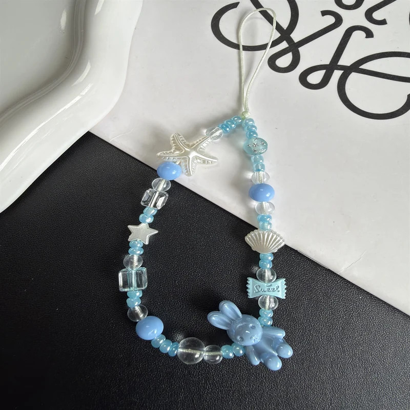 Decorative Beaded Charm Keychain Stornfield 1790135076