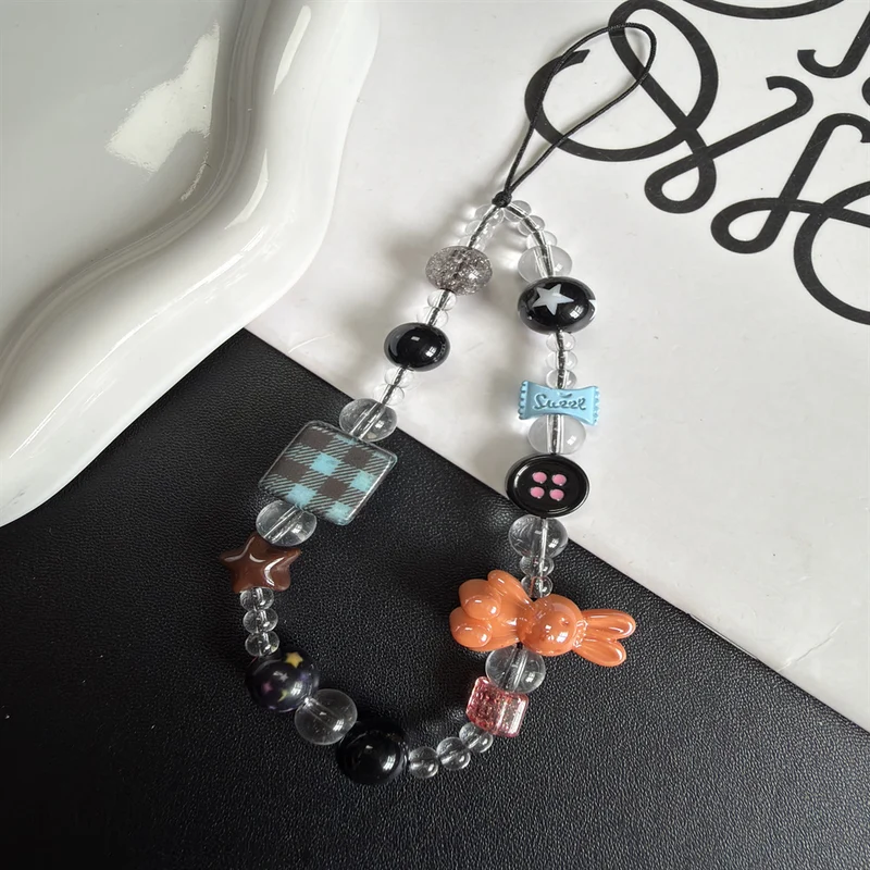 Decorative Beaded Charm Keychain Stornfield 1790135076