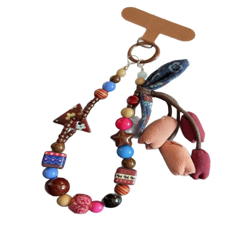 Decorative Beaded Charm Keychain Stornfield 1790135023