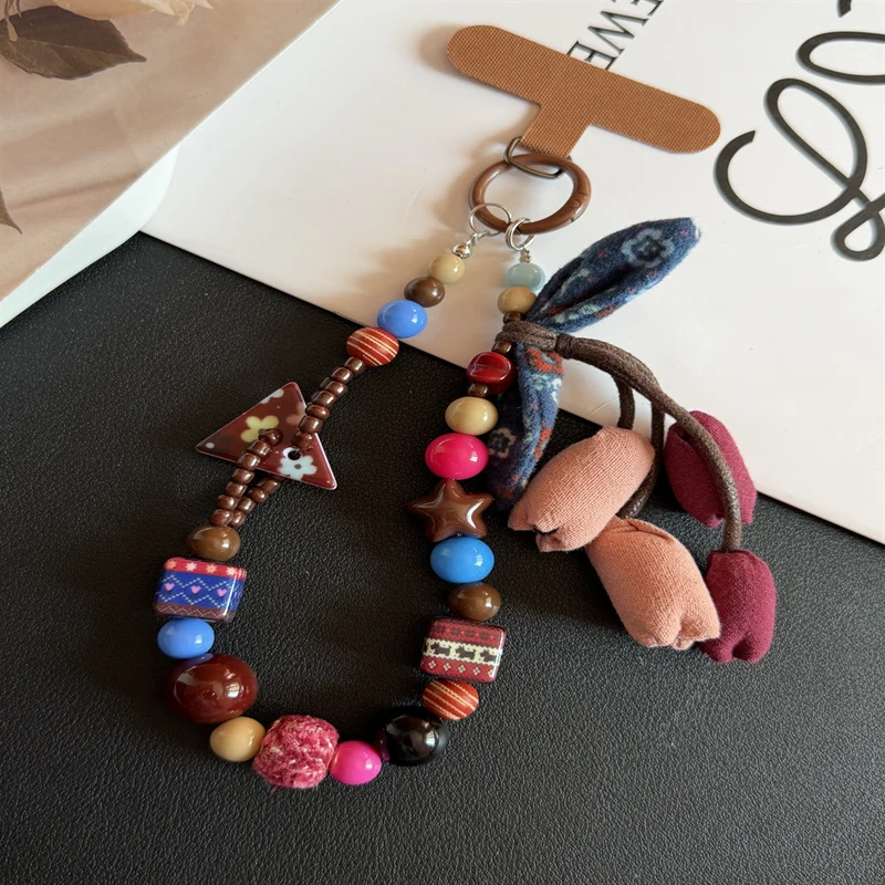 Decorative Beaded Charm Keychain Stornfield 1790135023