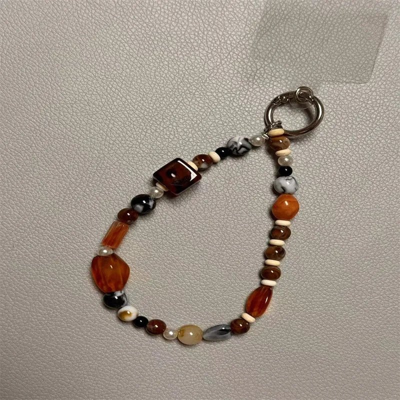 Decorative Beaded Charm Keychain Stornfield 1790134942