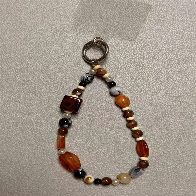 Decorative Beaded Charm Keychain Stornfield 1790134942