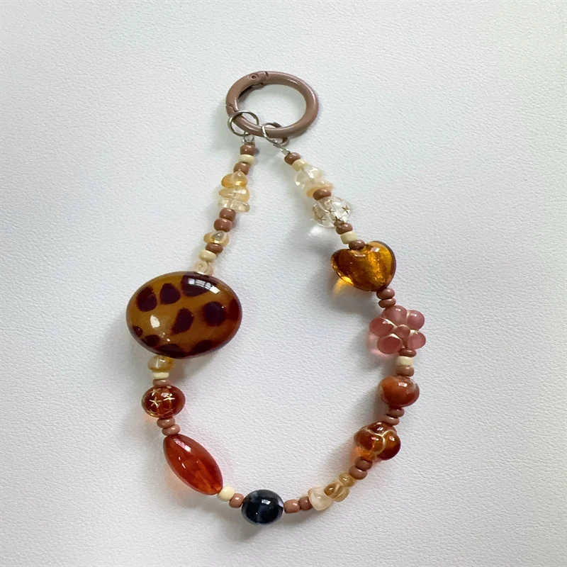 Decorative Beaded Charm Keychain Stornfield 1790134942