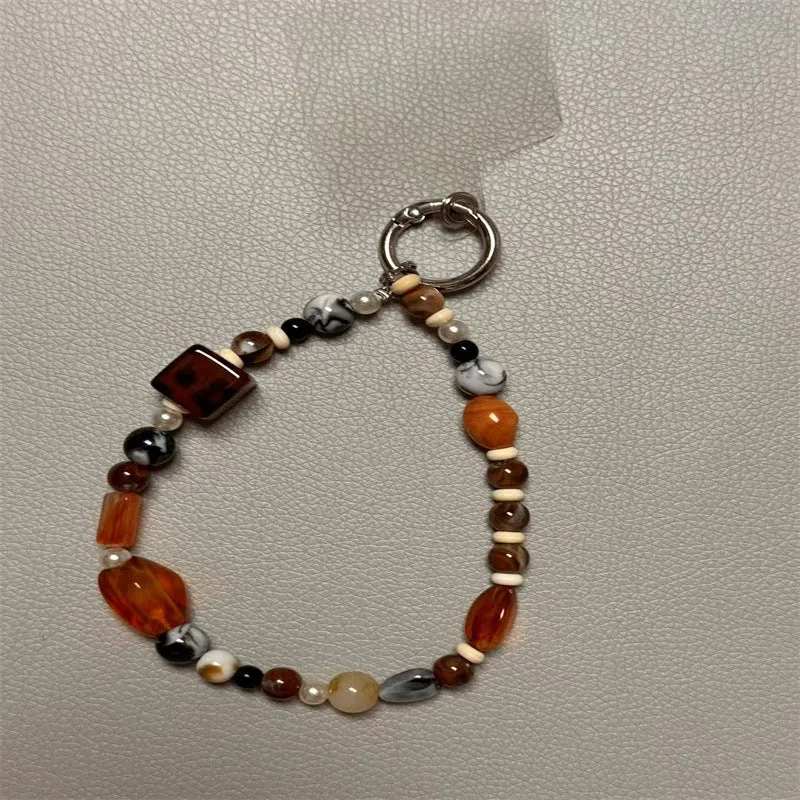 Decorative Beaded Charm Keychain Stornfield 1790134942