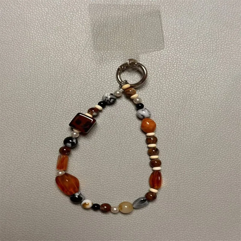 Decorative Beaded Charm Keychain Stornfield 1790134942