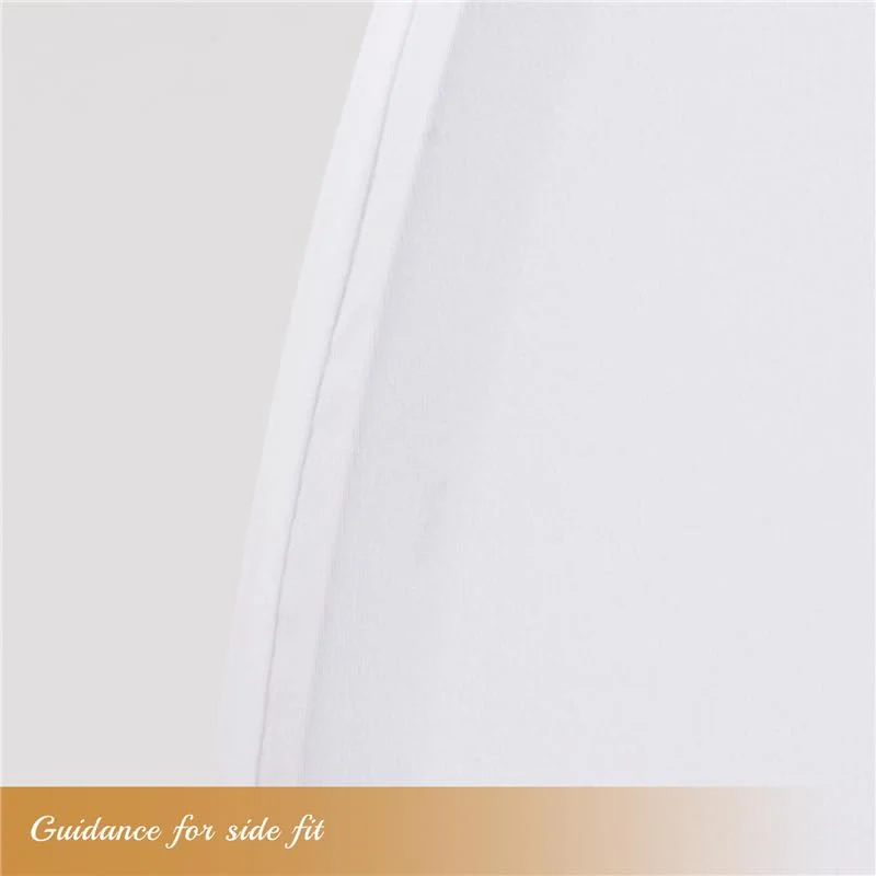 Garvee Wedding Arch Cover Set 3 pezzi in spandex con cerniera per feste e cerimonie Neutro