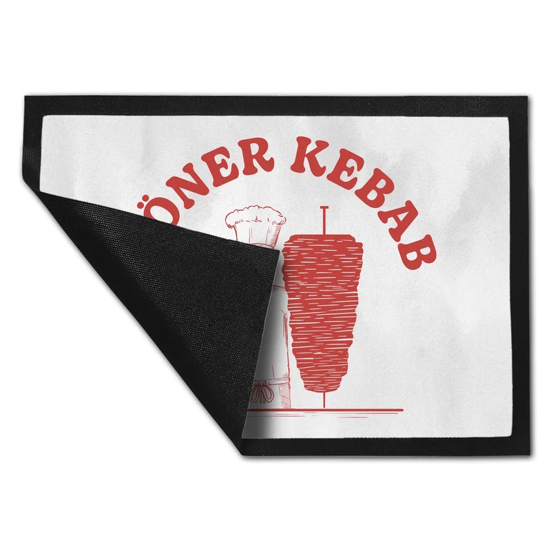 Döner Kebab witzige Fußmatte mit Dönermotiv