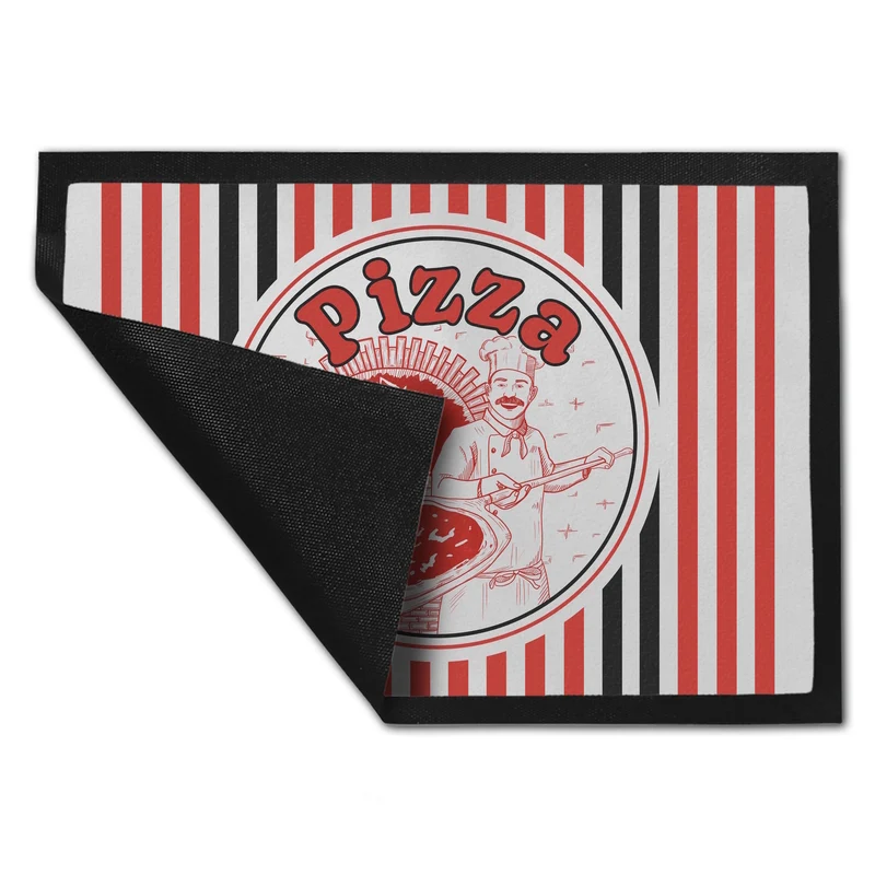 Pizzakarton Fußmatte für Pizzafans