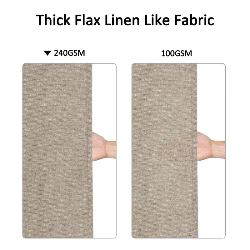 Garvee Tenda da doccia in poliestere impermeabile con ganci per bagni e vasche da bagno 32"x72" Elegante