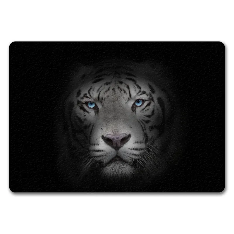 Weißer Tiger Fußmatte