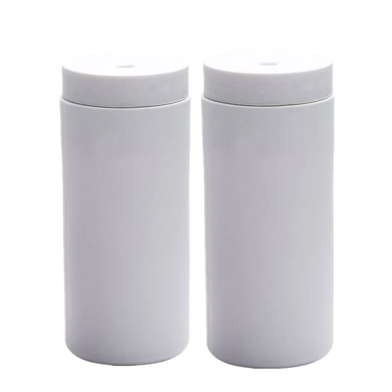Garvee Set 2 Dispenser Ricaricabili per Sapone Liquido, Dosaggio Preciso, Plastica Robusta, Multiuso per Cucina e Bagno, Trasparente
