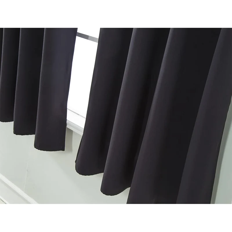 Set di tende oscuranti per cucina Garvee, oscuranti, resistenti al calore, corte, 132.08x45.72 cm, per soggiorno e camera da letto