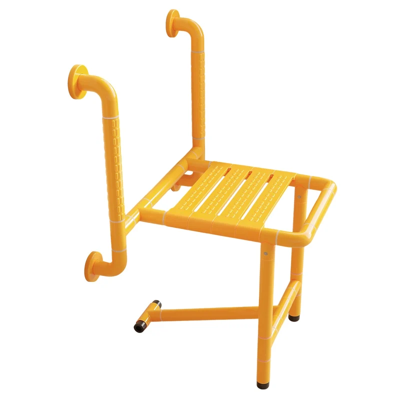 Sedile per doccia pieghevole Garvee, sgabello per doccia a parete, sedile per doccia pieghevole, sedia da bagno, sedia da doccia salvaspazio, sgabello antiscivolo per anziani, bambini e disabili, fino a 150 kg