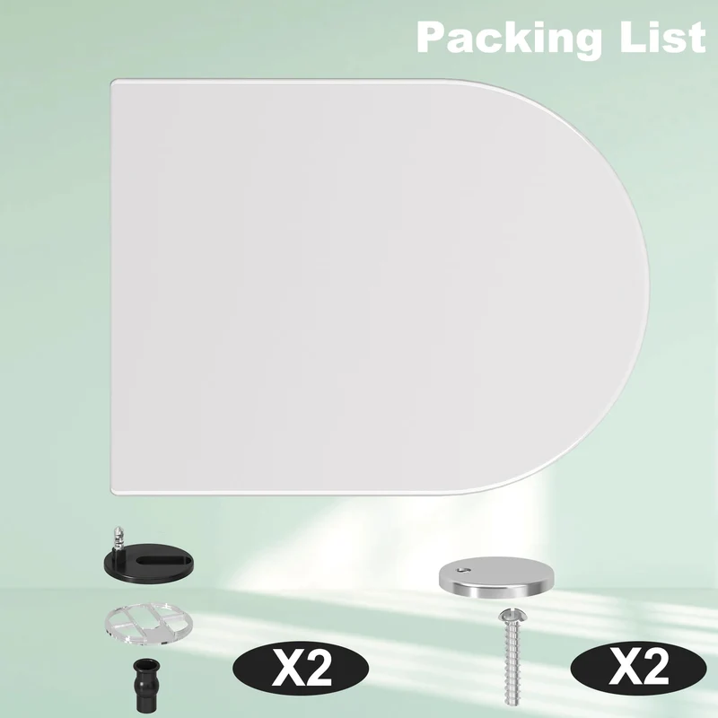 Garvee D-Form WC-Sitz UF-Duroplast Mit Kindersitz, Softclose, Quick-Release, Edelstahl Scharniere Für Gewerblichen Gebrauch, Große Europäische Größe, Antibakteriell