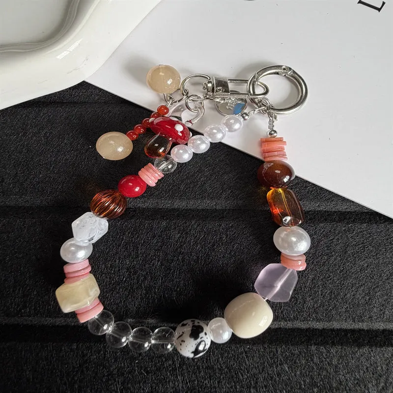 Decorative Beaded Charm Keychain Stornfield 1790134835