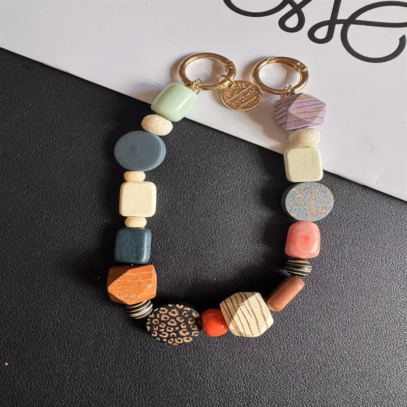 Decorative Beaded Chain Keychain Stornfield