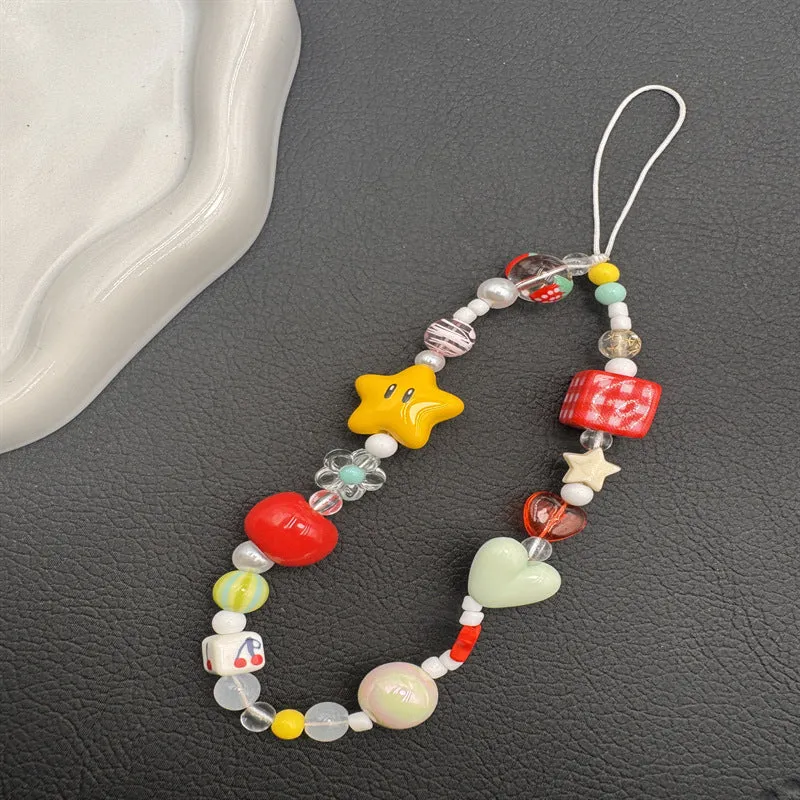 Decorative Bead Phone Strap Stornfield