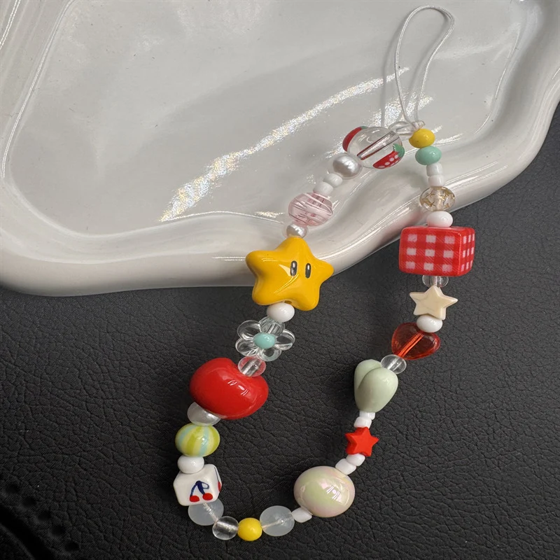 Decorative Bead Phone Strap Stornfield