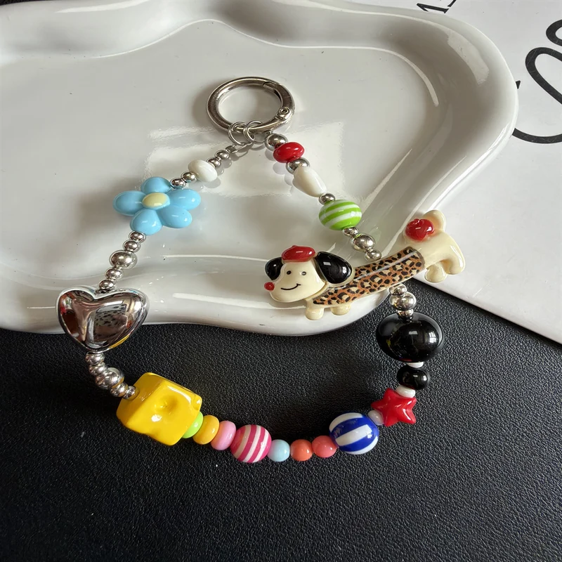 Cute Themed Bead Keychain Stornfield