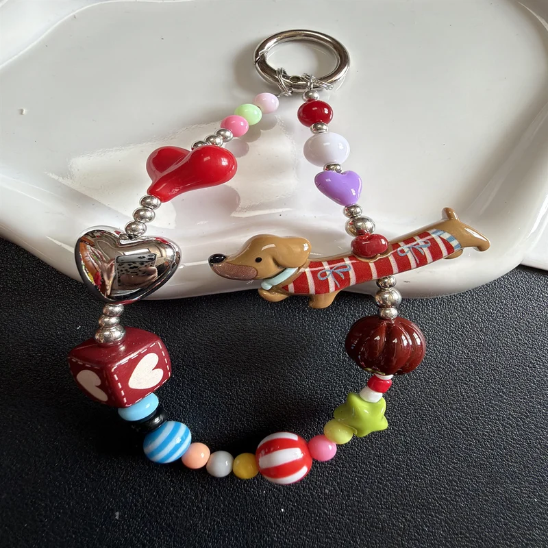 Cute Themed Bead Keychain Stornfield