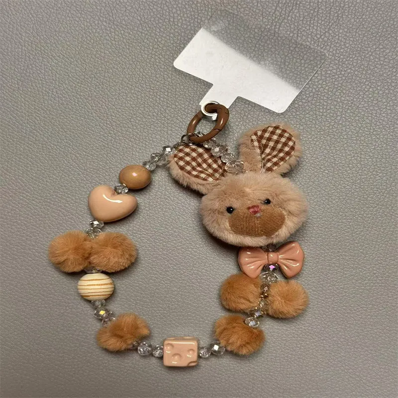 Cute Rabbit-Themed Charm Keychain Stornfield