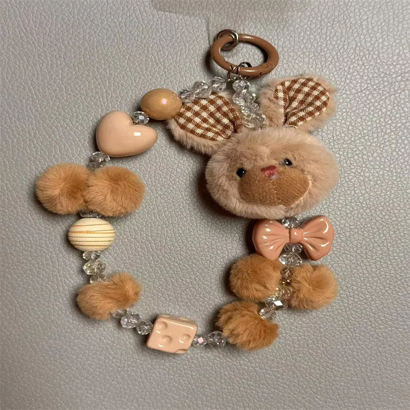 Cute Rabbit-Themed Charm Keychain Stornfield
