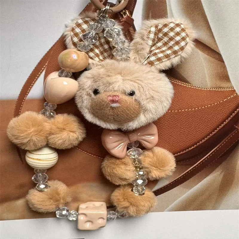 Cute Rabbit-Themed Charm Keychain Stornfield