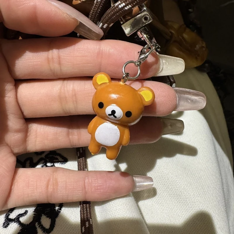 Cute Bear-Themed Charm Keychain Stornfield