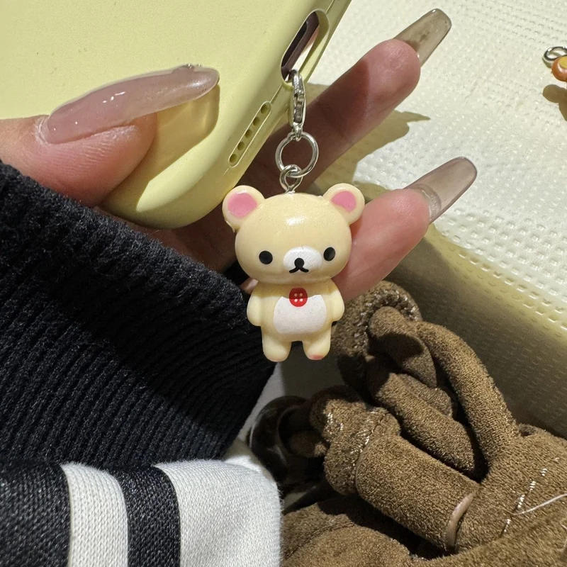 Cute Bear-Themed Charm Keychain Stornfield