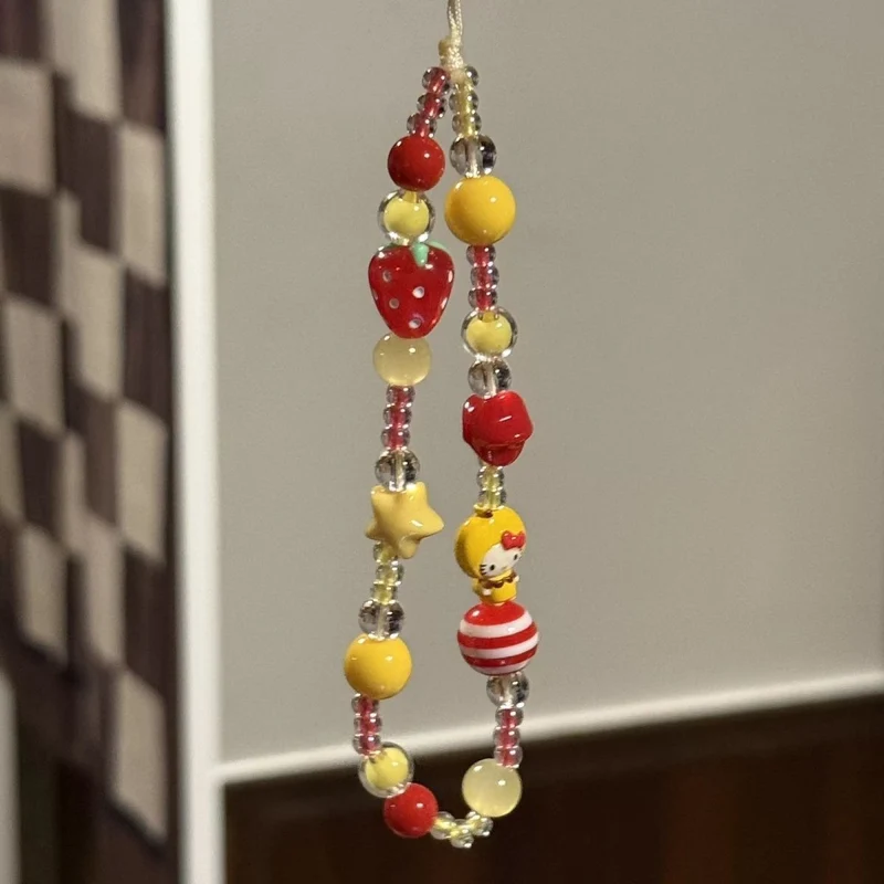 Creative Beaded Charm Phone Lanyard Stornfield